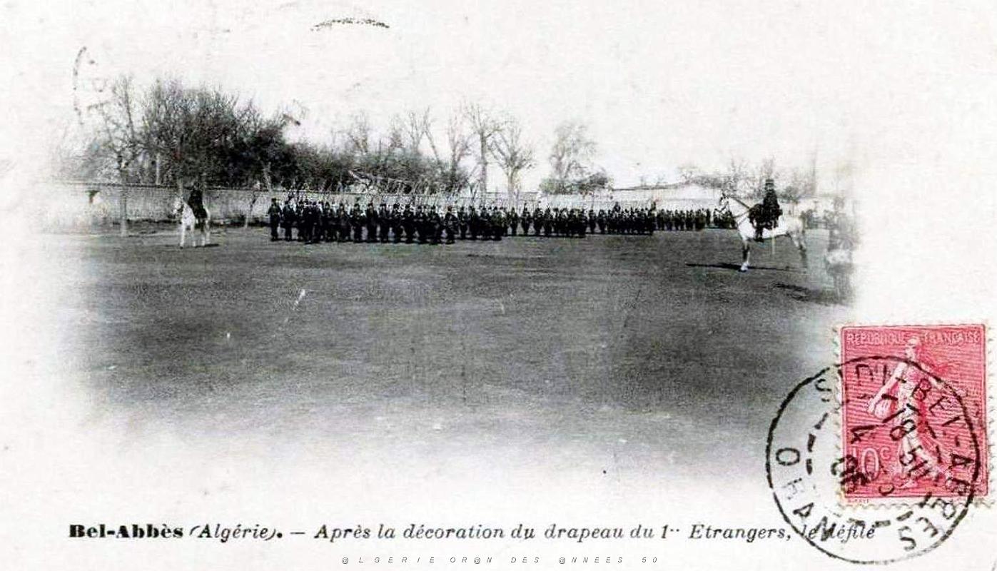 Sidi-bel-abbes- Cavalcade depart Legion au Tonkin -09.jpg